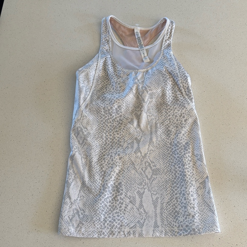 Lululemon Mesh With Me tank top